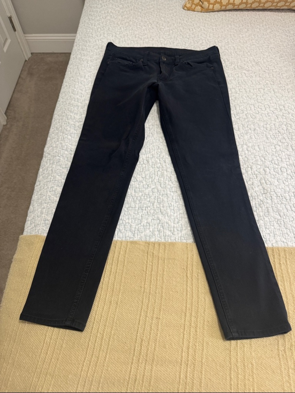 Rag & bone Black Slim Jeans